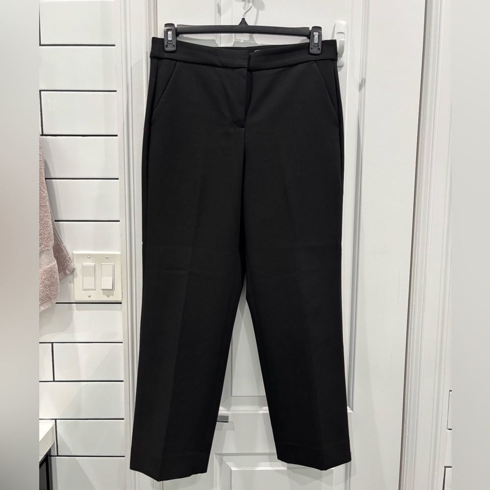 J. Crew Black Tailored Trousers